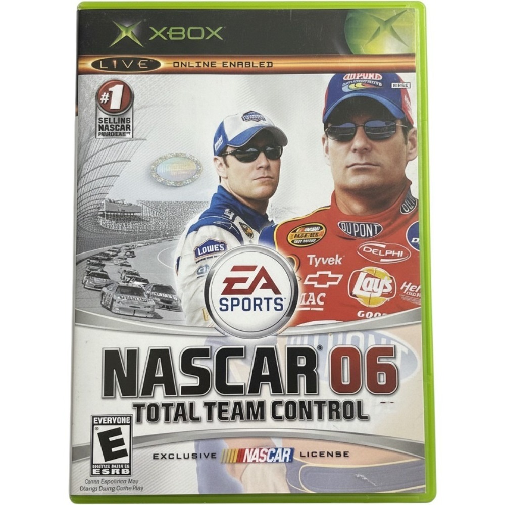 NASCAR 06: Total Team Control (Microsoft Xbox, 2005) Tested